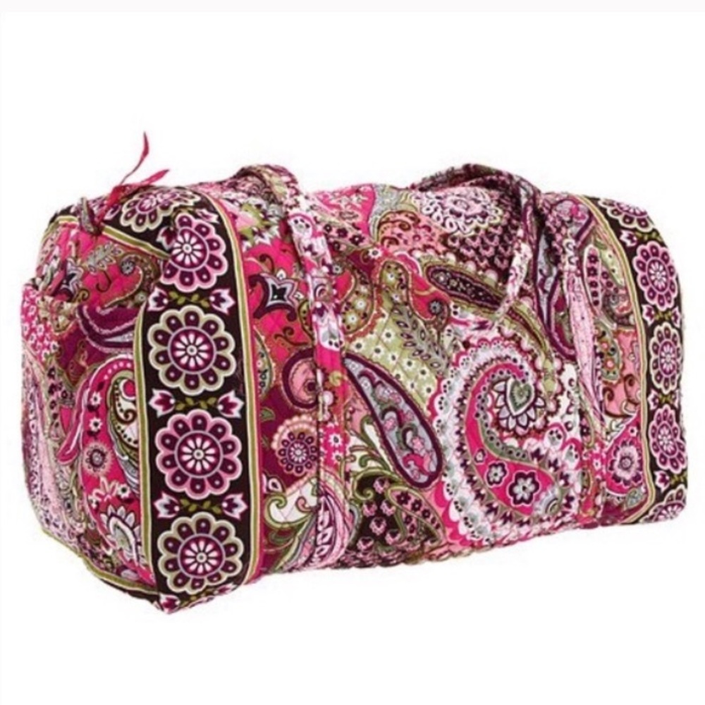 Vera Bradley Very Berry Paisley Small Duffel